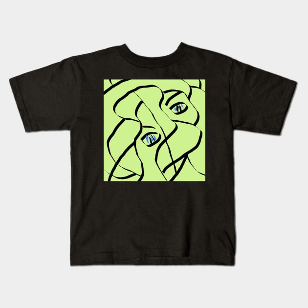 Picasso's Drax Kids T-Shirt by Ray Nichols